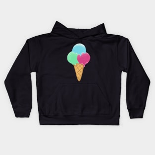 ice cream Kids Hoodie